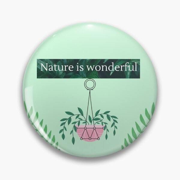 Item preview, La naturaleza es un maravilloso diseño de plantas designed and sold by TheCosyCorner.