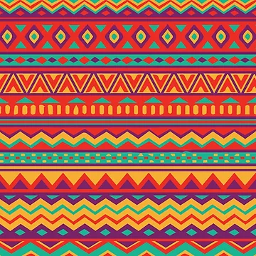 Artwork thumbnail, Aztec Pattern by Steph Gibbons