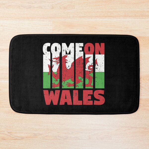 Item preview, Come On Wales Distressed  designed and sold by Funful.