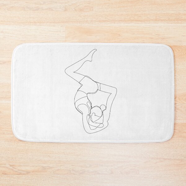 Item preview, Yoga girl lineart designed and sold by Adluska.