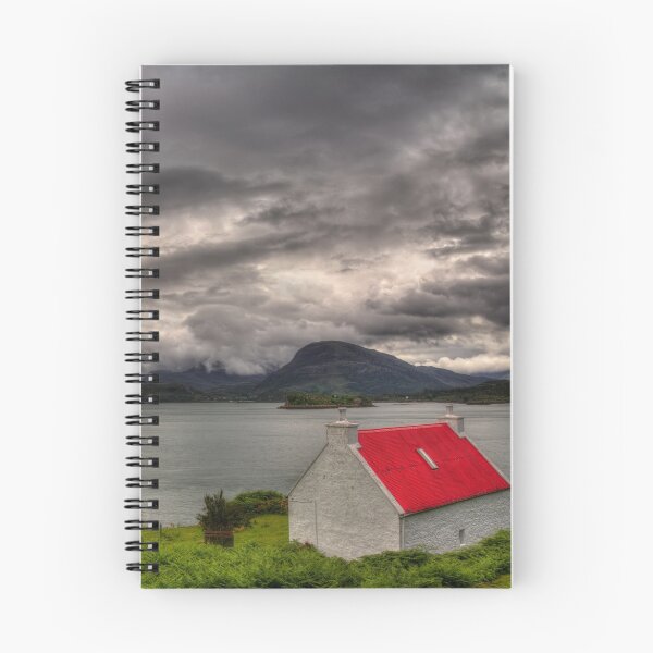 Item preview, Red Roofed Cottage and Loch Shieldaig designed and sold by derekbeattie.