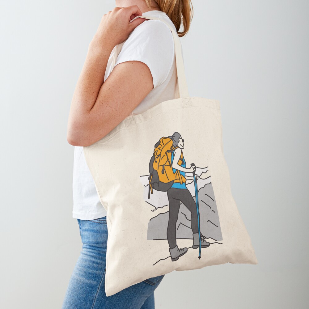 Para amantes de la montaña Bolsa de tela