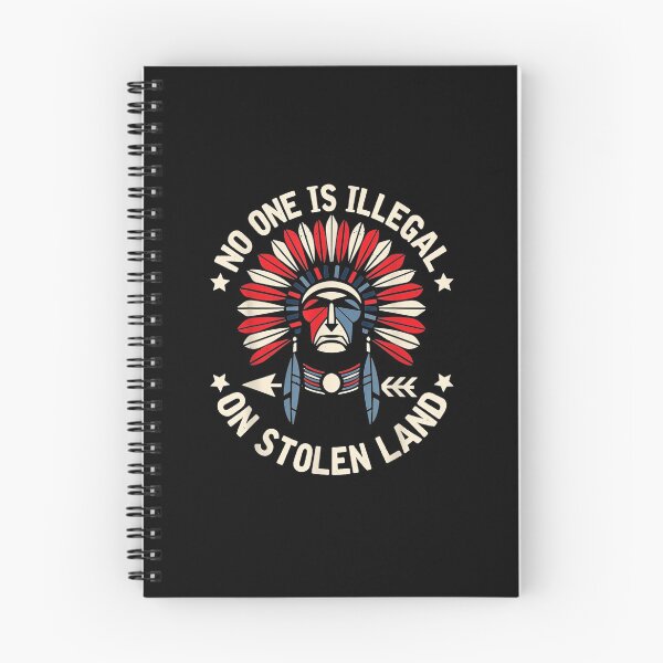 Item preview, No One Is Illegal On Stolen Land Indigenous designed and sold by phoebealfred7.