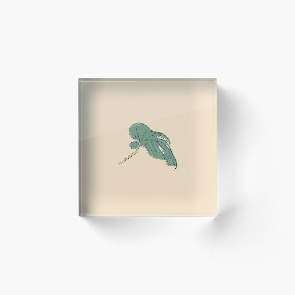 Item preview, Hoja de monstera pintada designed and sold by GertFred.