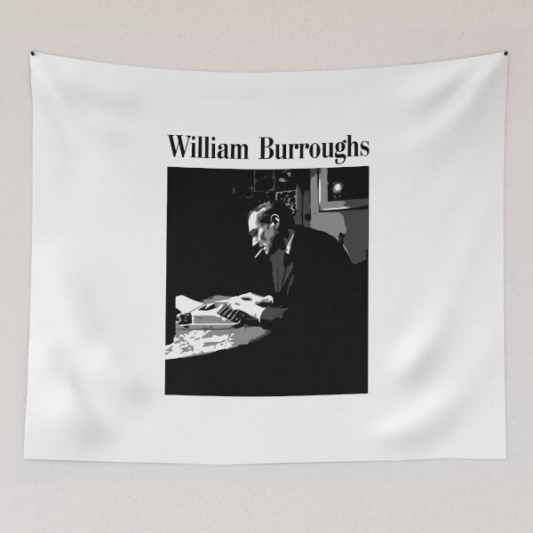 Item preview, Tribute to William Burroughs - II designed and sold by BlackLineWhite.