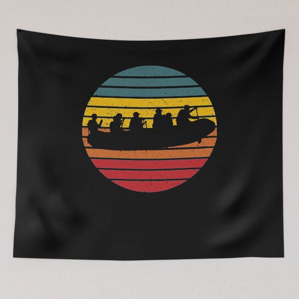 Item preview, Retro Water Rafting - Vintage Water Rafter designed and sold by BellaVille.