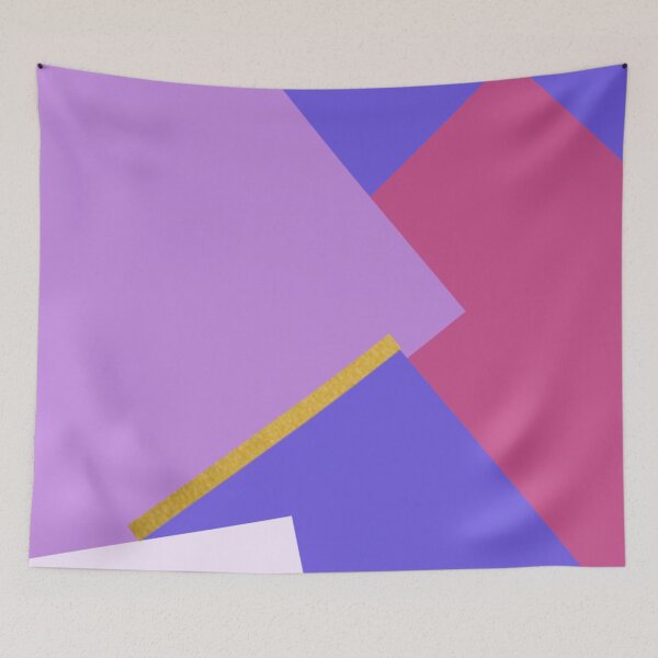 Item preview, Minimalist Mulberry Blue Pale Purple Yellow designed and sold by BEyourself be.