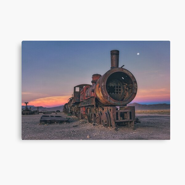 End of the line Canvas Print
