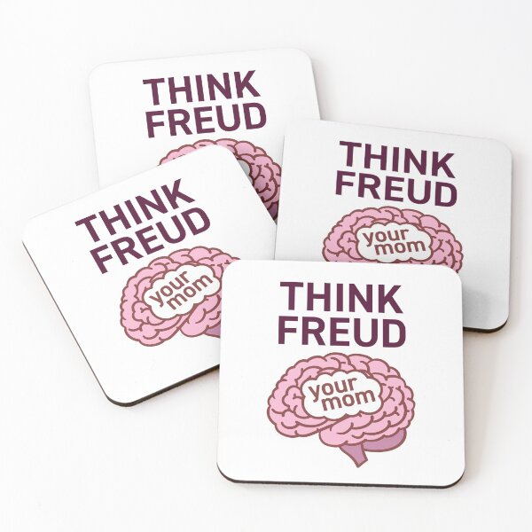 Item preview, Think Freud Brain Psychology designed and sold by ClickForMore.