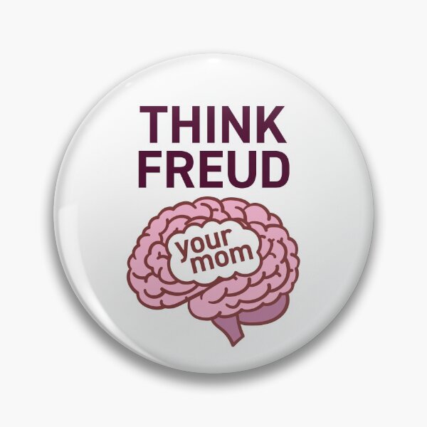 Item preview, Think Freud Brain Psychology designed and sold by ClickForMore.