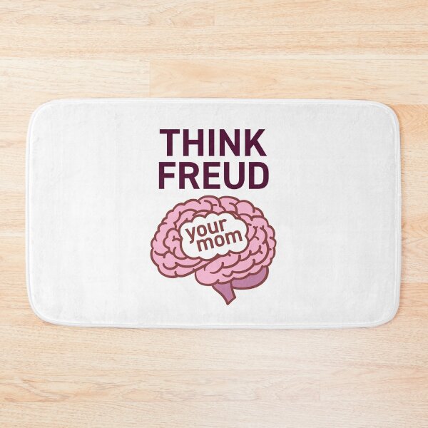 Item preview, Think Freud Brain Psychology designed and sold by ClickForMore.