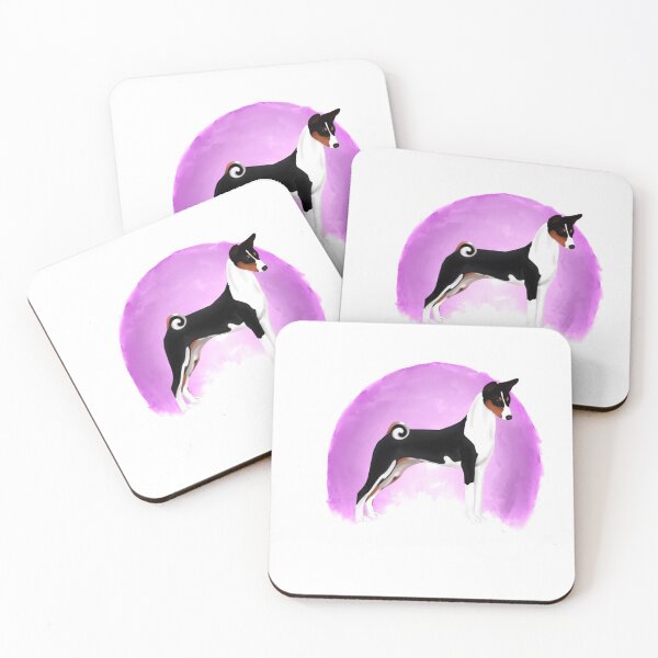 Item preview, Basenji Watercolour design designed and sold by SkylaFray.