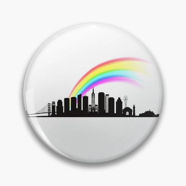 Item preview, San Francisco skyline designed and sold by The Agreeable Raven.