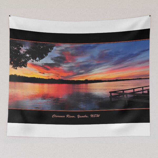 Item preview, Sunset on the Clarence River designed and sold by Seesee.