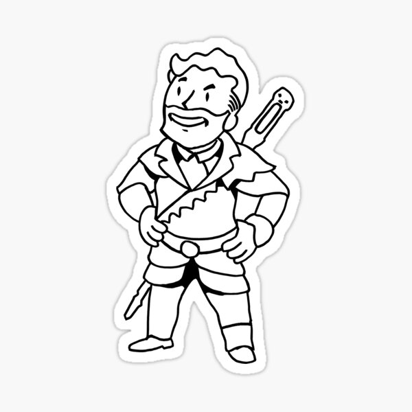 Lord of the Never-There Sticker