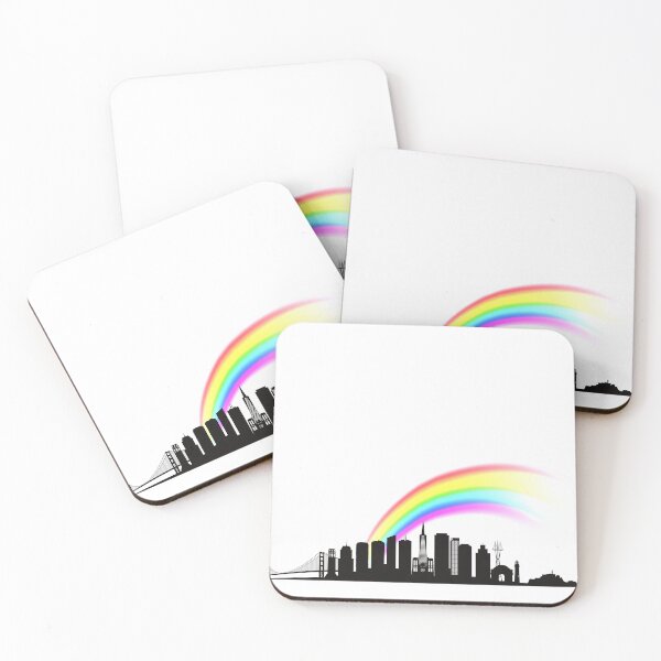 Item preview, San Francisco skyline designed and sold by The Agreeable Raven.