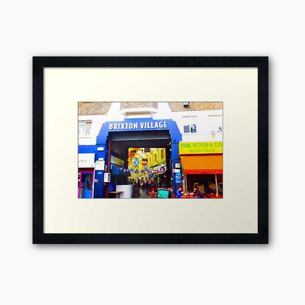 Brixton Village (Granville Arcade) Framed Art Print