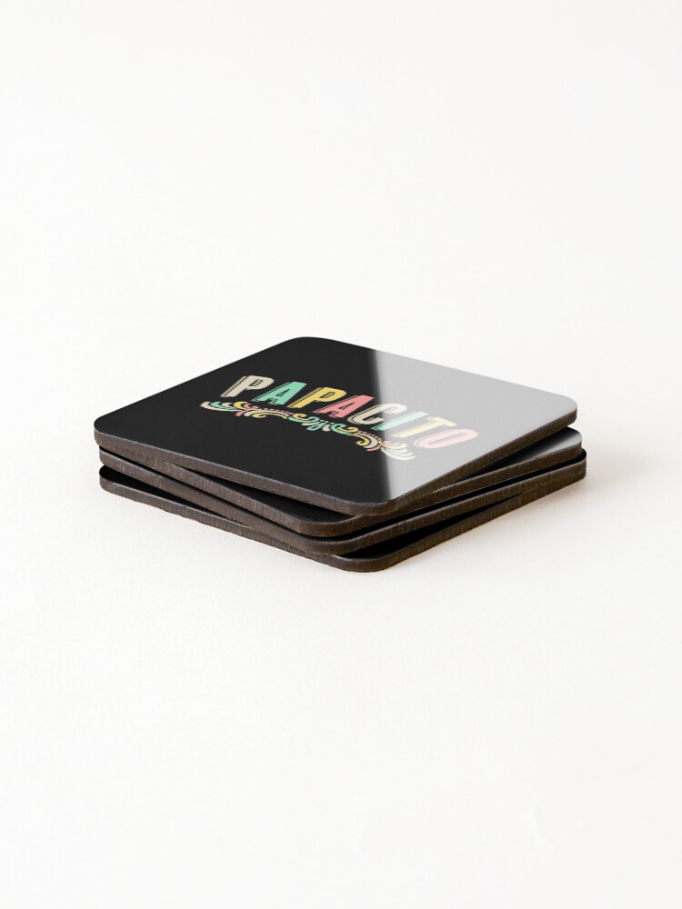 Thumbnail 4 of 5, Coasters (Set of 4), Papacito - Papi Chulo designed and sold by ClickForMore.