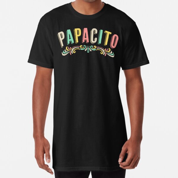  Papacito Mexican Cinco de Mayo Padre Father Serape Papacito  Long Sleeve T-Shirt : Clothing, Shoes & Jewelry