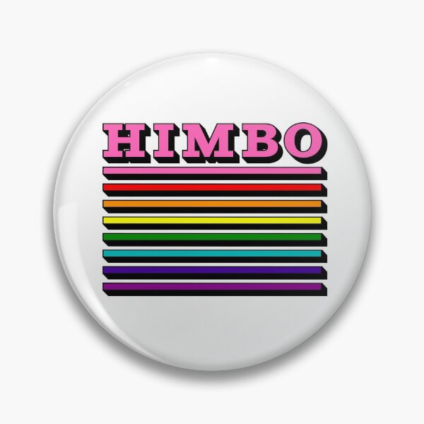 Item preview, Himbo with Gay Pride Rainbow Flag Colors designed and sold by ClickForMore.