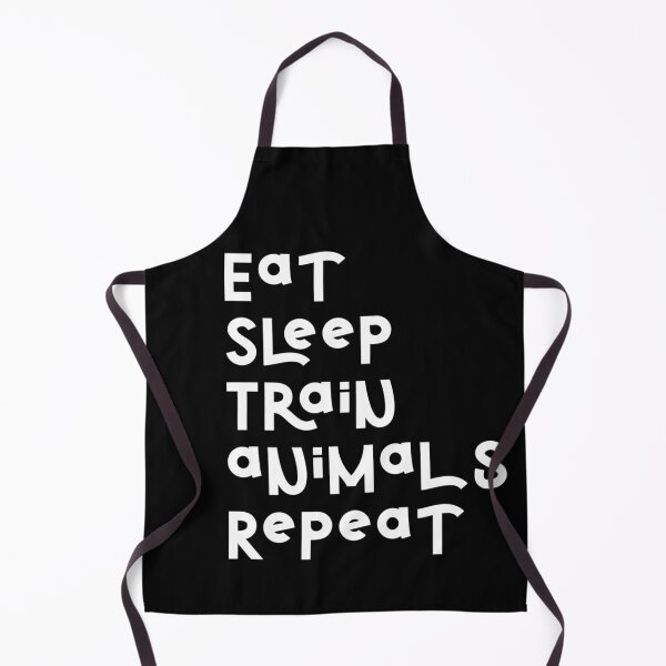 Item preview, Eat Sleep Animal Train Repeat – Motivational Slogan for Animal Trainers designed and sold by PrettylittlepastelUk.