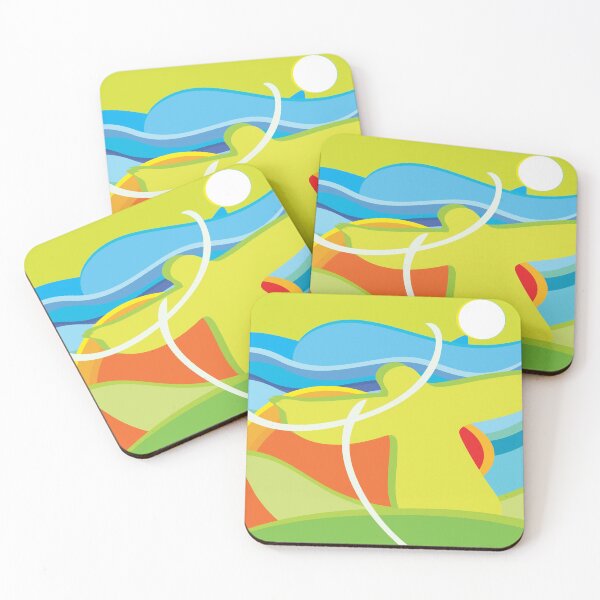 Item preview, abstract summer pattern  designed and sold by sonaadalian.
