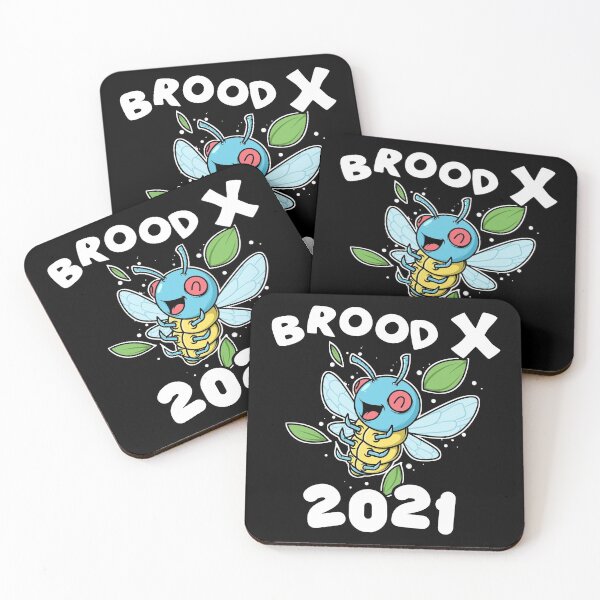 Item preview, Brood X Cicada Shirt Cicada Tshirt 2021 Funny Cute Kawaii designed and sold by swiftyspade.