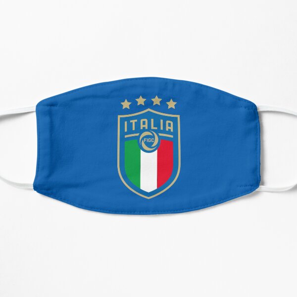 Italia squadra azzura face mask Flat Mask