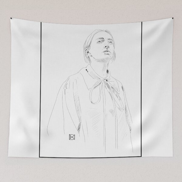 Item preview, VILLANELLE SKETCH 1 designed and sold by IlandiART1504.