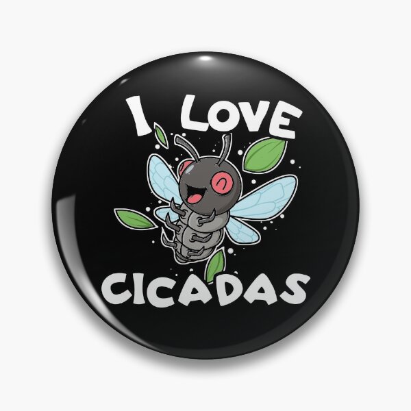 Item preview, I Love Cicadas Brood X Cicada Shirt Cicada Tshirt 2021 Funny Cute Kawaii designed and sold by swiftyspade.