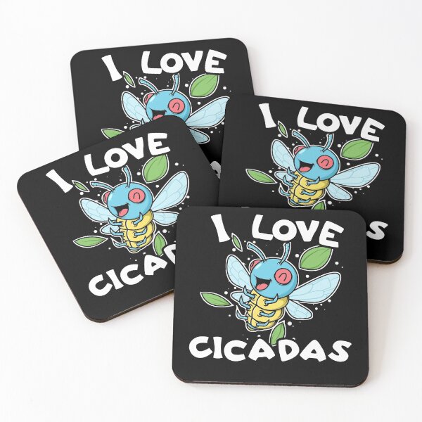 Item preview, I Love Cicadas Brood X Cicada Shirt Cicada Tshirt 2021 Funny Cute Kawaii designed and sold by swiftyspade.