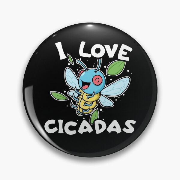 Item preview, I Love Cicadas Brood X Cicada Shirt Cicada Tshirt 2021 Funny Cute Kawaii designed and sold by swiftyspade.