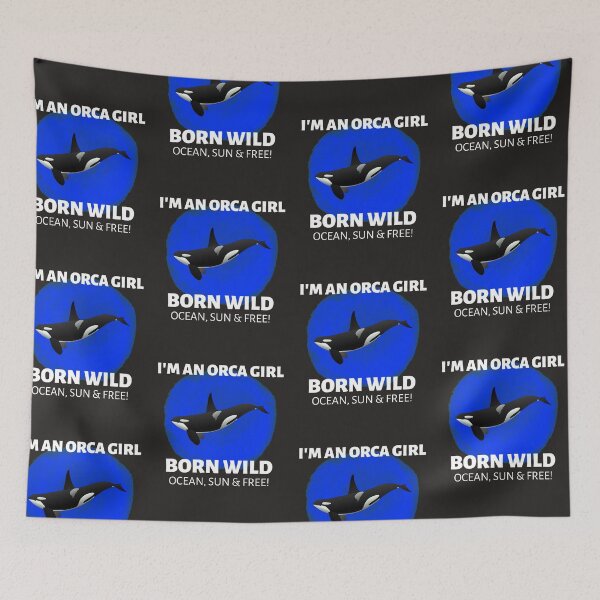 Item preview, ORCA FREE, SEA BORN, ORCA MEME, CONSERVE, designed and sold by R B Chrystal.
