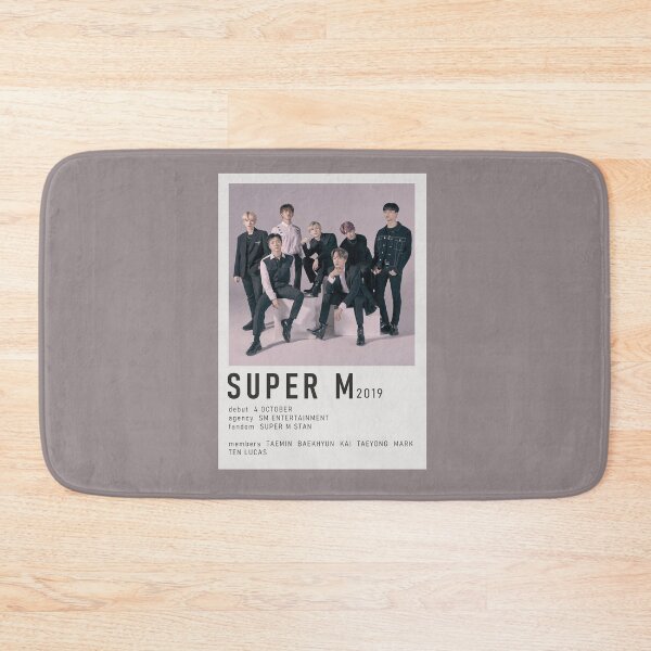 Item preview, Super m Alternate minimalist poster designed and sold by kpopular studios.