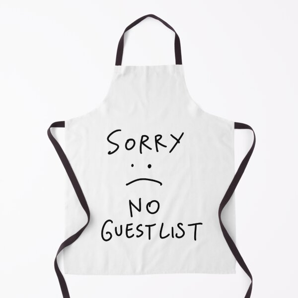Item preview, Sorry No Guest List - Funny Berlin Club Saying designed and sold by isstgeschichte.