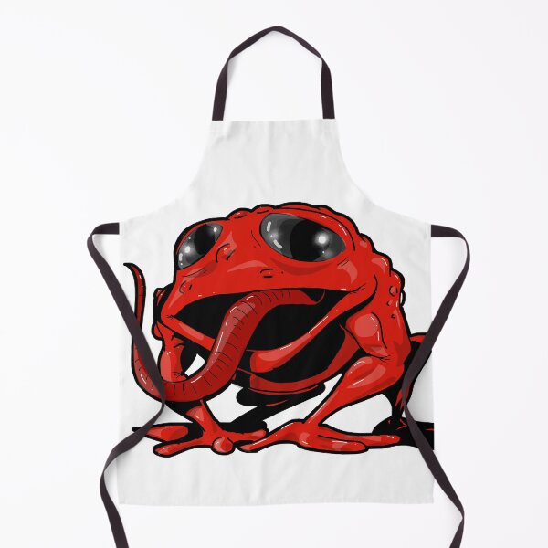 Item preview, Evil monster red frog  designed and sold by Pittstop.
