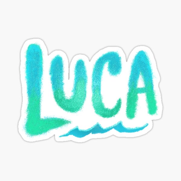 Luca Sticker For Sale By Freewords Redbubble