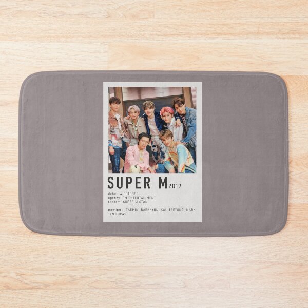 Item preview, Super m Alternate minimalist poster designed and sold by kpopular studios.