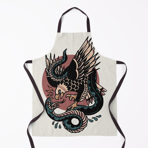 Item preview, Eagle Versus Snake Traditional Tattoo designed and sold by Wild Empire.