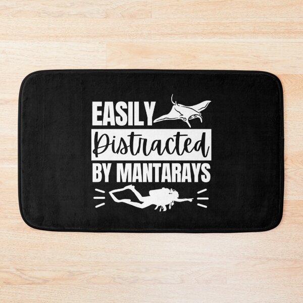 Item preview, Easily Distracted By Mantarays designed and sold by StudioAquaLumos.