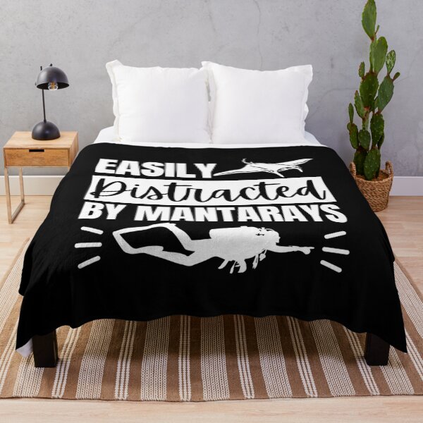 Item preview, Easily Distracted By Mantarays designed and sold by StudioAquaLumos.