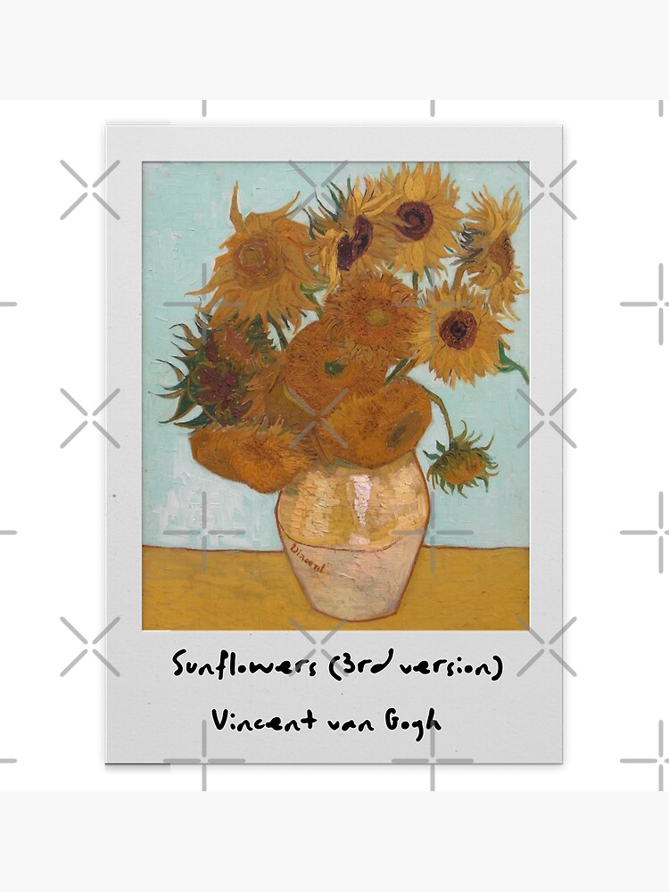 "Sunflower Series Sunflowers (3rd version) Vincent van Gogh" Poster