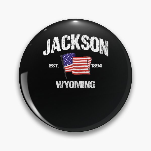 Item preview, Jackson Wyoming Wy Usa Stars Stripes Vintage Style Gift  designed and sold by mchargue12.