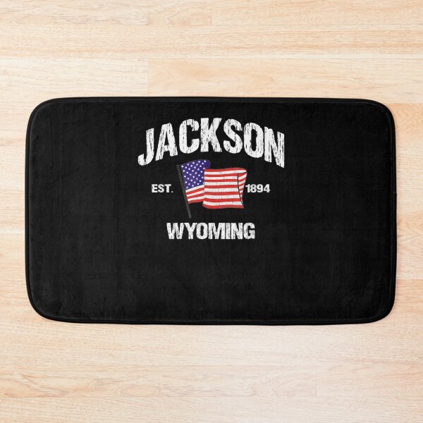 Item preview, Jackson Wyoming Wy Usa Stars Stripes Vintage Style Gift  designed and sold by mchargue12.