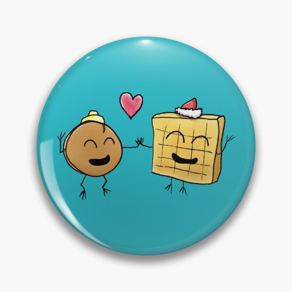 Item preview, Pancake and Waffle - On Their Own designed and sold by kaerfel.