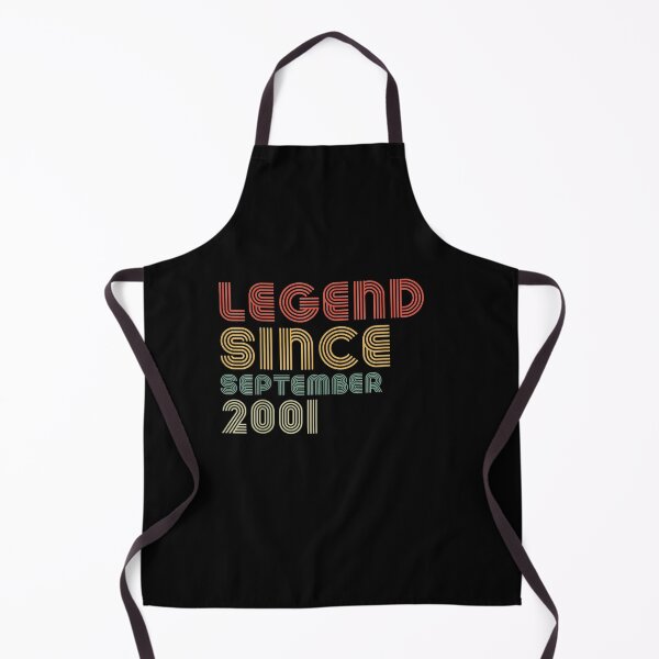 Item preview, 20th Birthday Men Vintage Legend Since September 2001 Gift designed and sold by mchargue12.