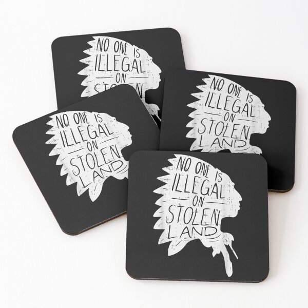 Item preview, No One is Illegal On Stolen Land Indigenous designed and sold by phoebealfred7.