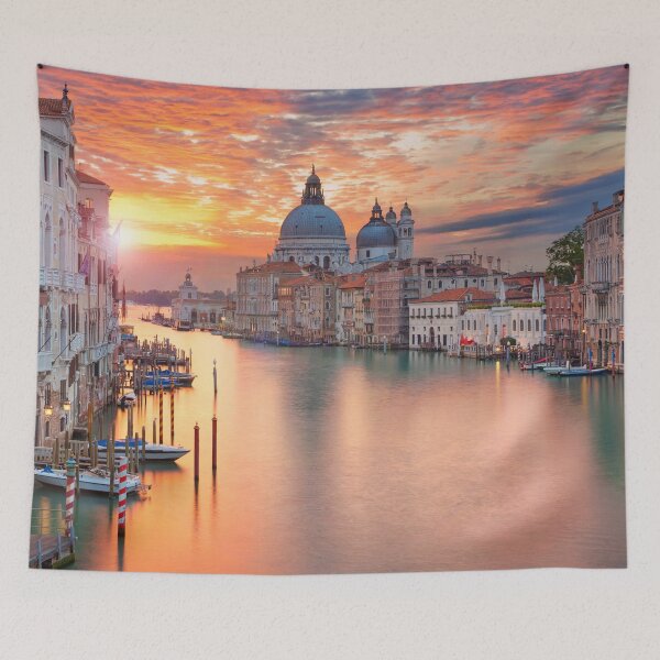 Item preview, Tapestries,Tapestry,throw blankets,comforters,duvet covers ,shower curtains, Venice prints,italy wall art, italian vintage posters,italian wall art,metal picture prints designed and sold by eyesight4vision.