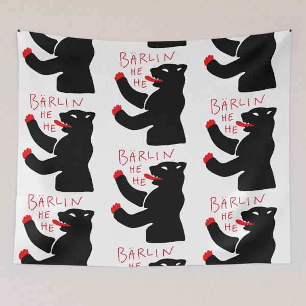 Item preview, Bärlin Bear - Funny Berlin Club Saying designed and sold by isstgeschichte.