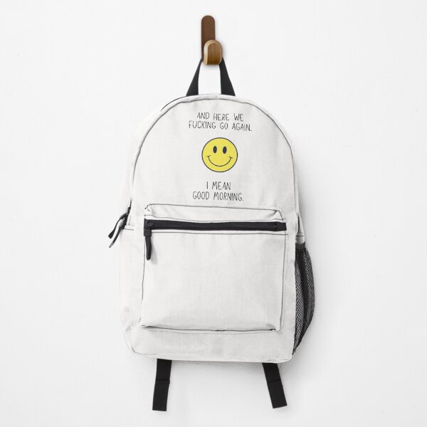 Item preview, Here we f**** go again, i mean good morning Smiley Face, Motivation designed and sold by thenewnormality.
